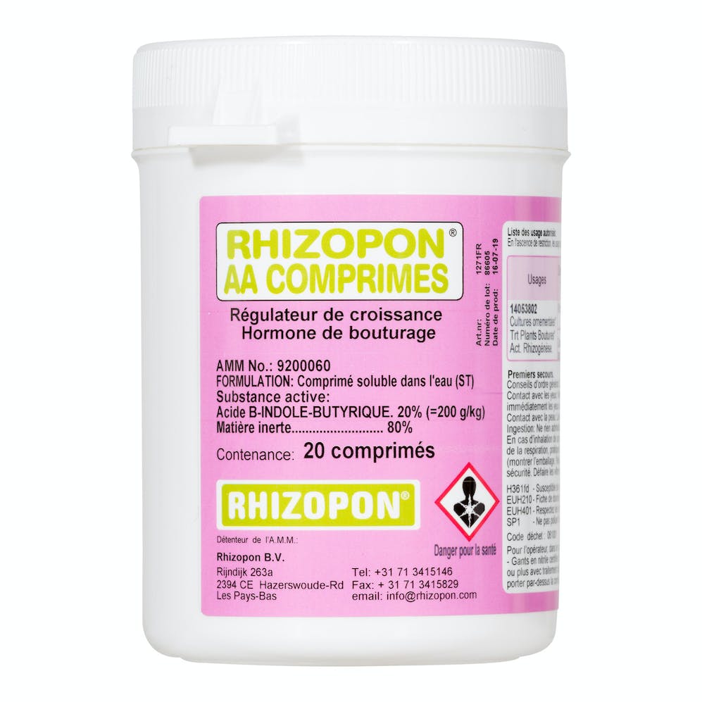 HORMONE DE BOUTURRAGE (A L'UNITÉ) RHYZOPON