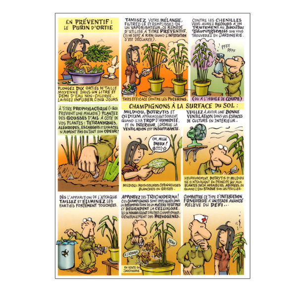 Jardiner bio en bandes dessinées - Denis Lelièvre (BD) Mama Éditions